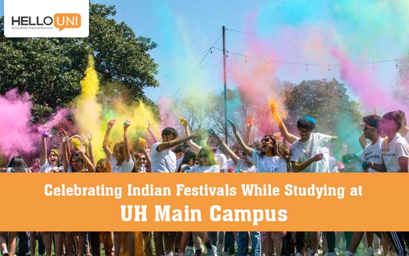 Celebrating Indian Festivals While Studying at UH Main Campus