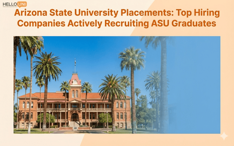Arizona State University Placements: Top Hiring Companies Actively Recruiting ASU Graduates