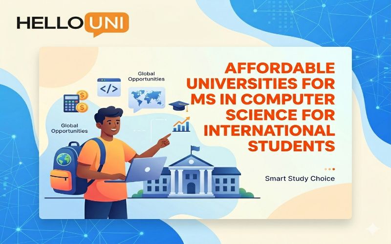 Affordable Universities for MS in Computer Science for International Students